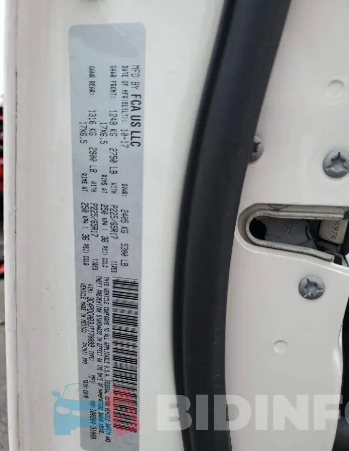 3C4PDCAB3JT170099 Photo# 13