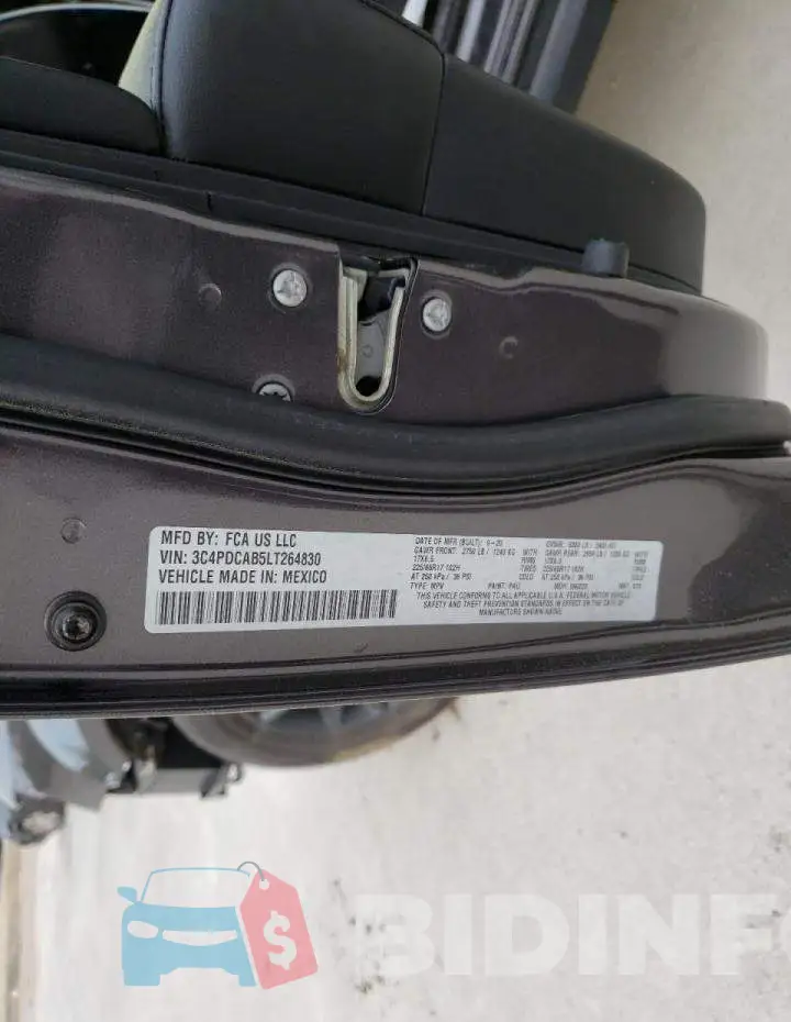 3C4PDCAB5LT264830 Photo# 13