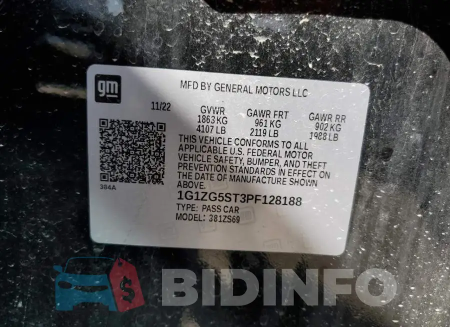 1G1ZG5ST3PF128188 Photo# 12