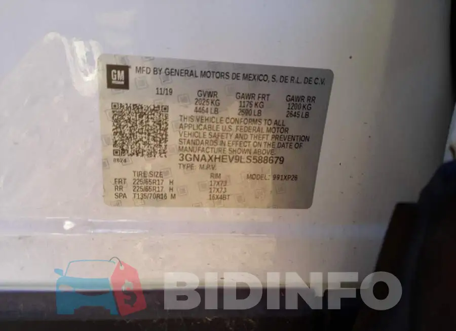 3GNAXHEV9LS588679 Photo# 10