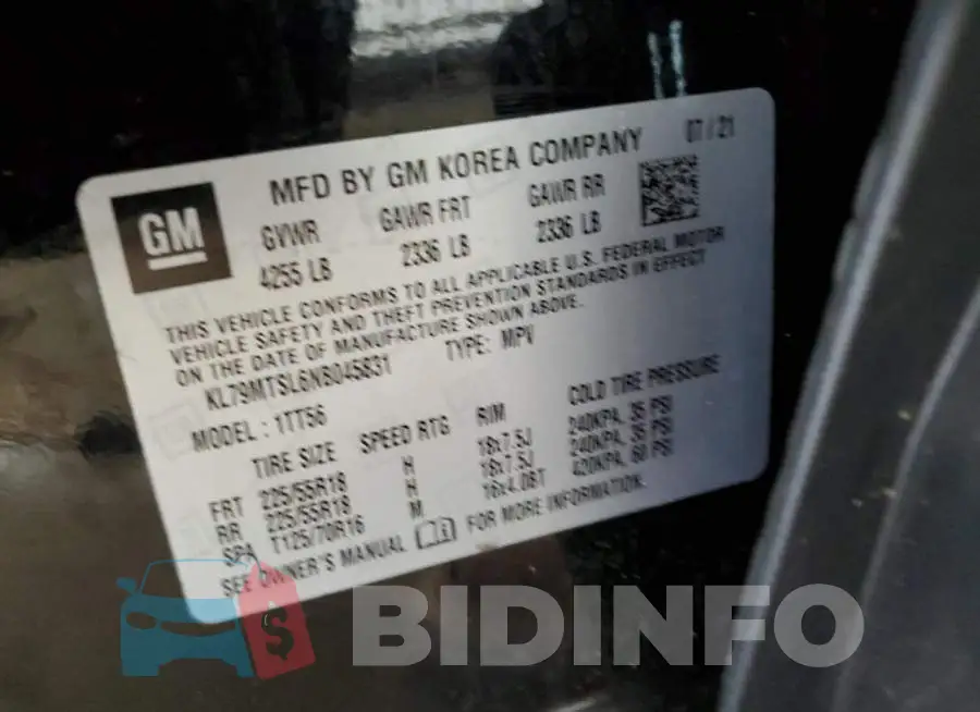 KL79MTSL6NB045831 Photo# 12