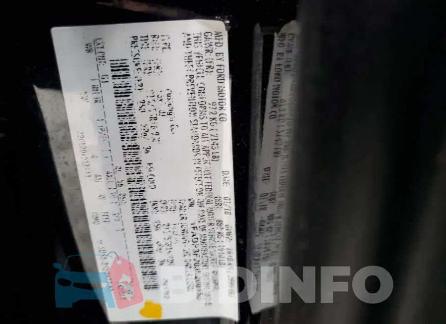 1FADP3F20JL260153 Photo# 12