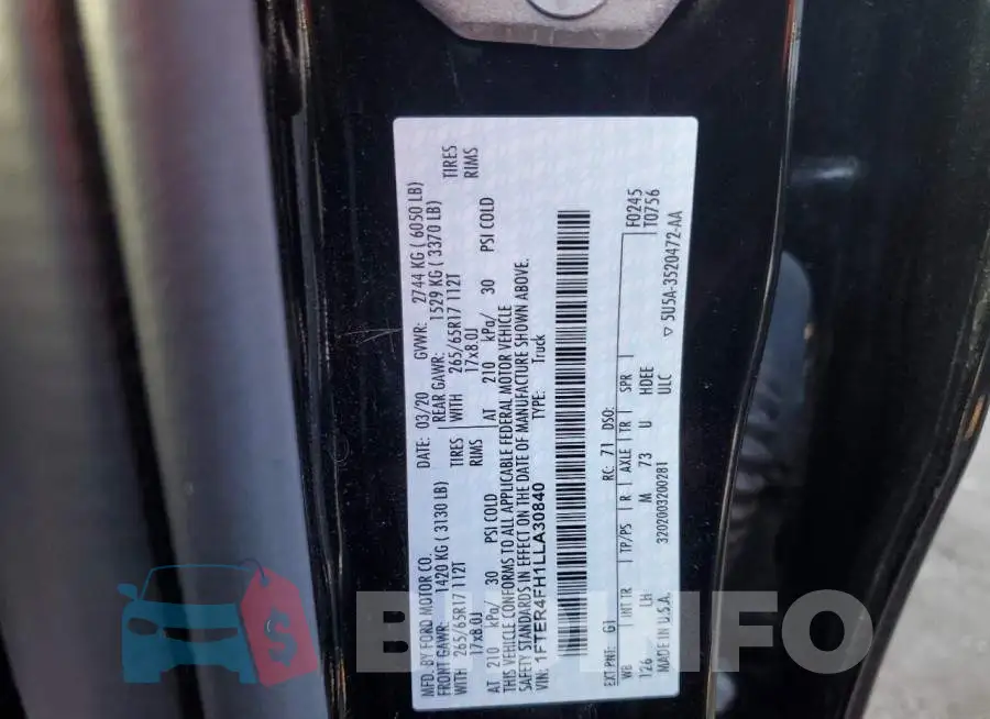 1FTER4FH1LLA30840 Photo# 10