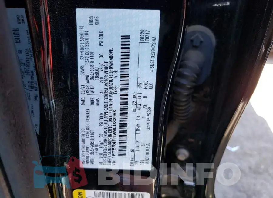 1FTER4FH9MLD32958 Photo# 12