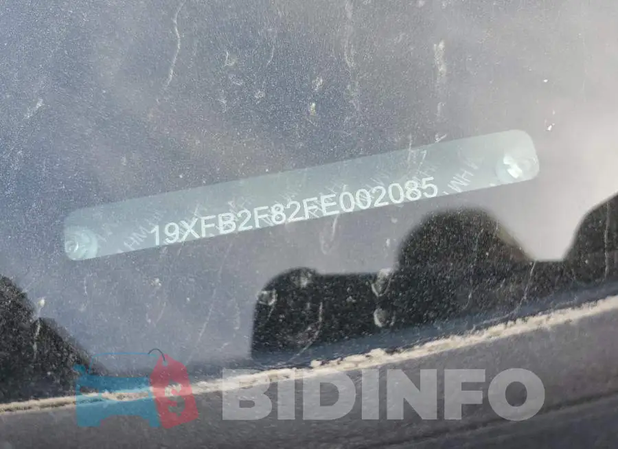 19XFB2F82FE002085 Photo# 12