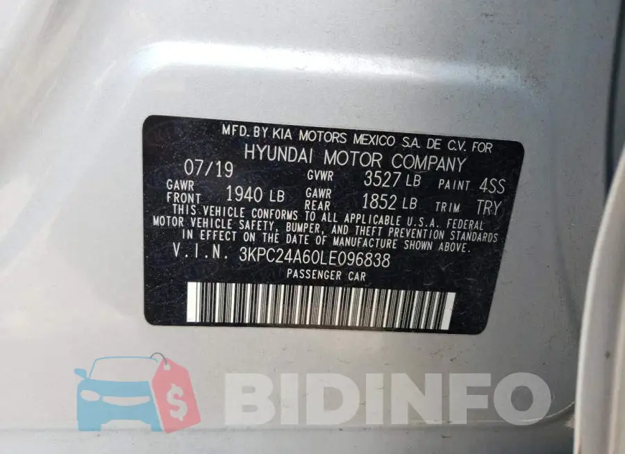 3KPC24A60LE096838 Photo# 13