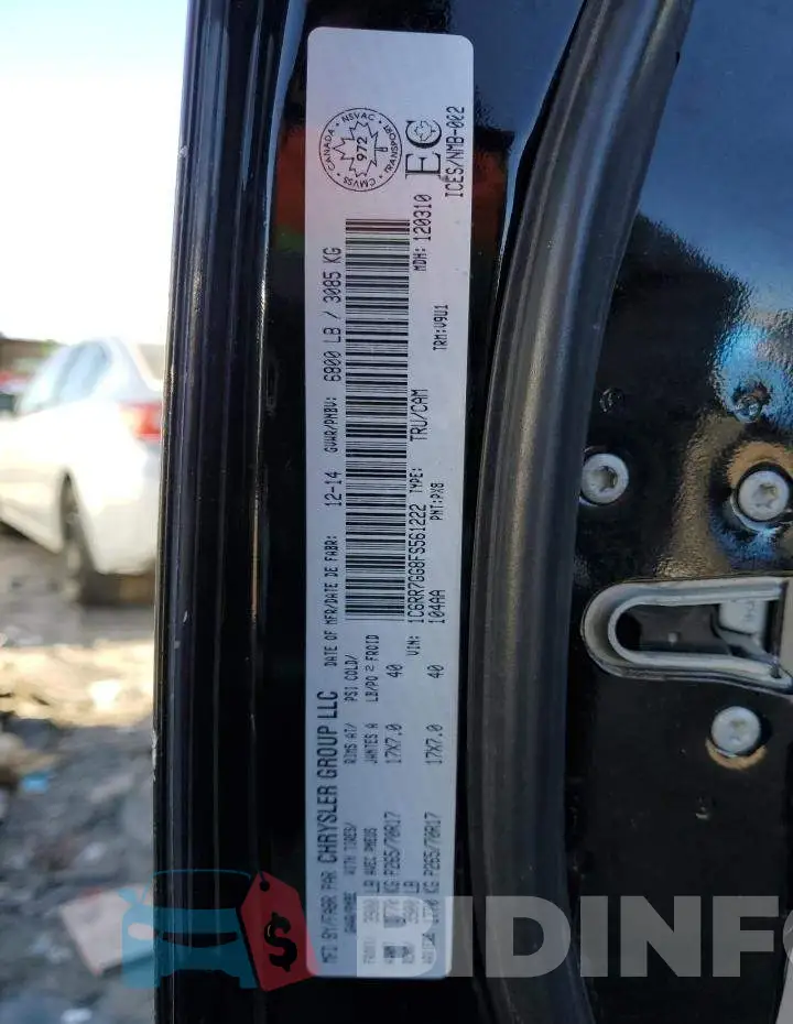 1C6RR7GG8FS561222 Photo# 12