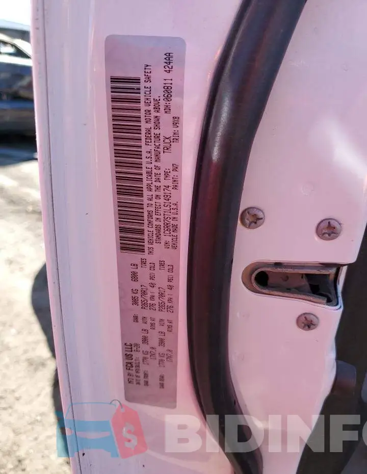 1C6RR7ST1LS149174 Photo# 12