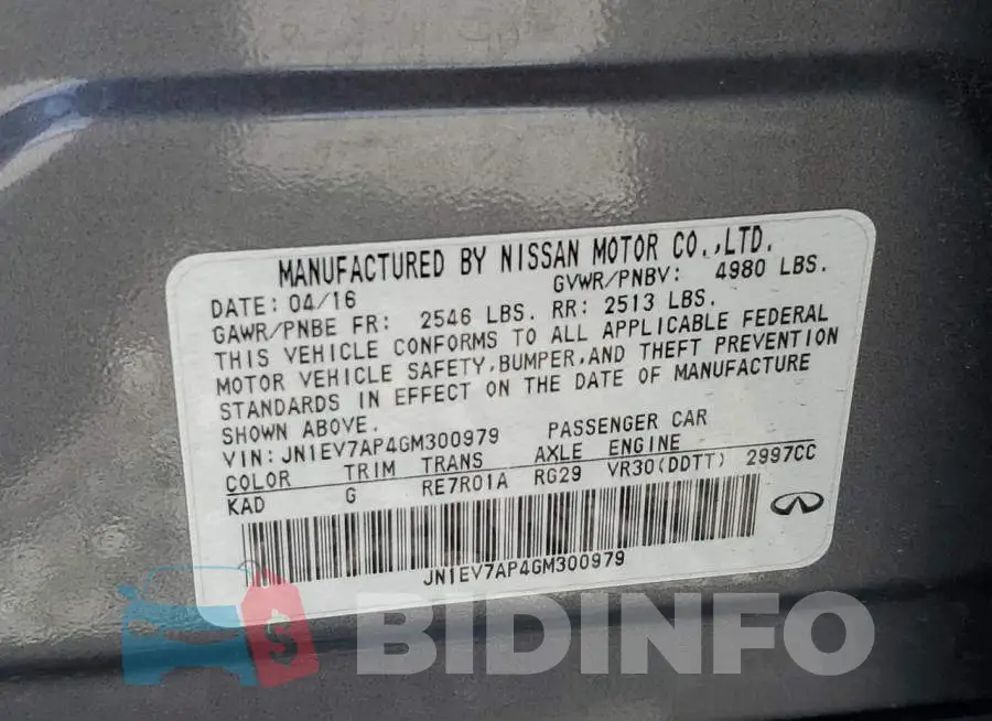 JN1EV7AP4GM300979 Photo# 12