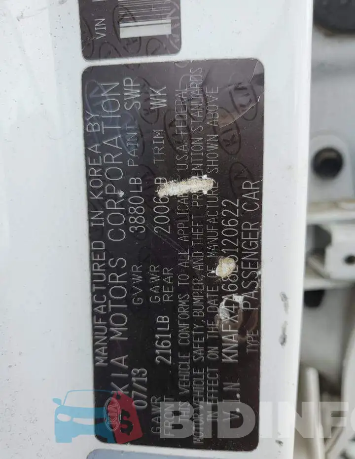 KNAFX4A68E5120622 Photo# 12