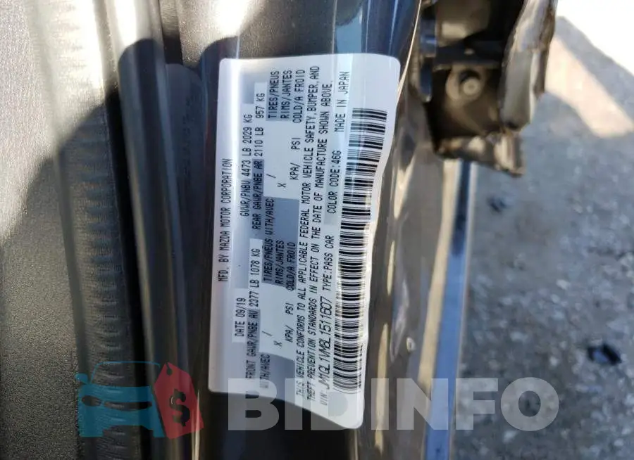JM1GL1VM8L1511607 Photo# 12