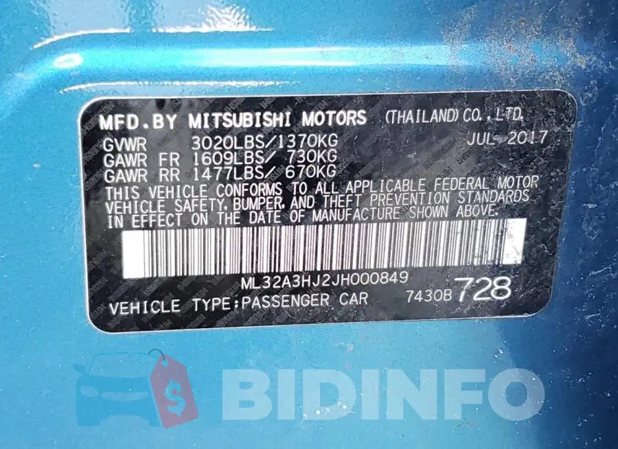 ML32A3HJ2JH000849 Photo# 12