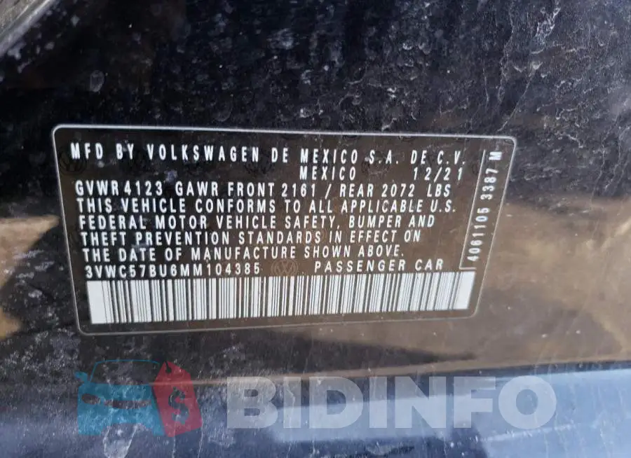 3VWC57BU6MM104385 Photo# 12