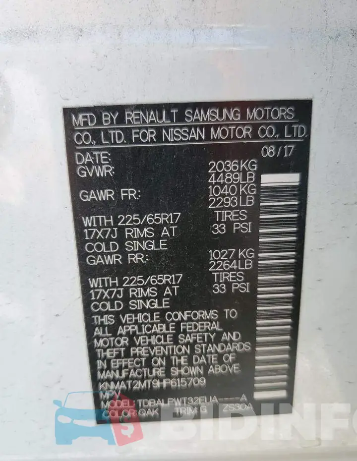 KNMAT2MT9HP615709 Photo# 13
