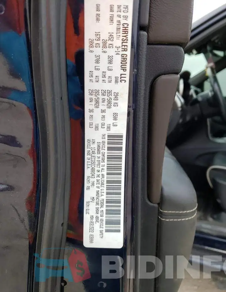 1C4RJECG5EC480343 Photo# 13
