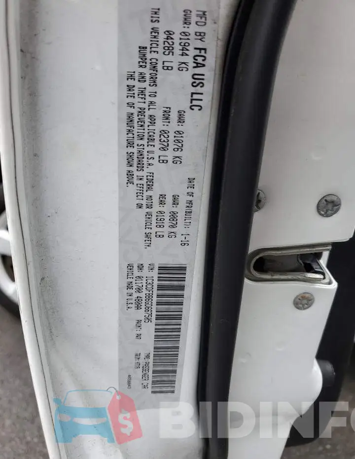 1C3CDFBB6GD667505 Photo# 12
