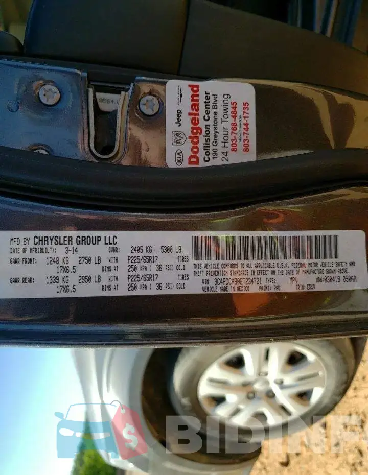 3C4PDCAB0ET234721 Photo# 13