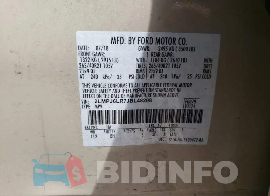 2LMPJ6LR7JBL48208 Photo# 12
