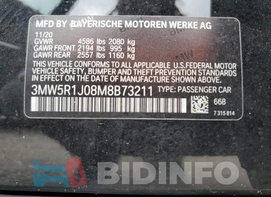 3MW5R1J08M8B73211 Photo# 13