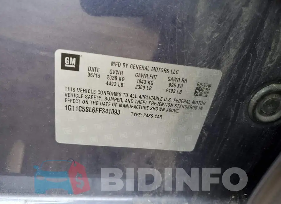 1G11C5SL6FF341093 Photo# 12