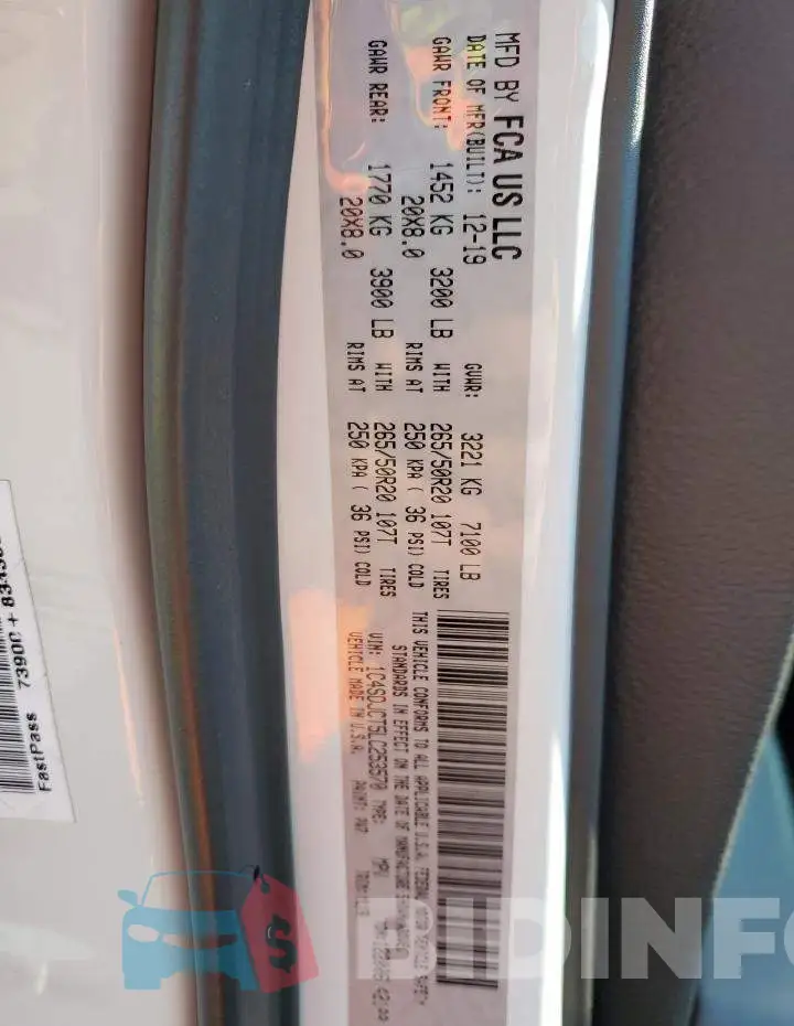 1C4SDJCT5LC253570 Photo# 13