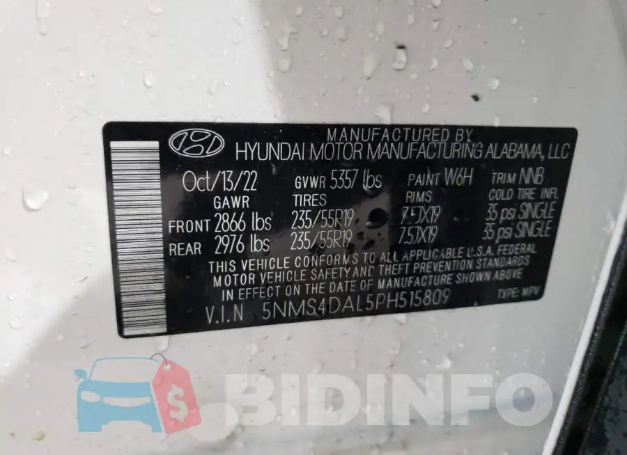 5NMS4DAL5PH515809 Photo# 13