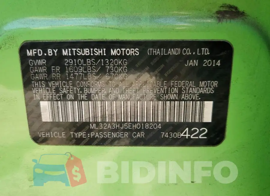ML32A3HJ5EH018204 Photo# 13