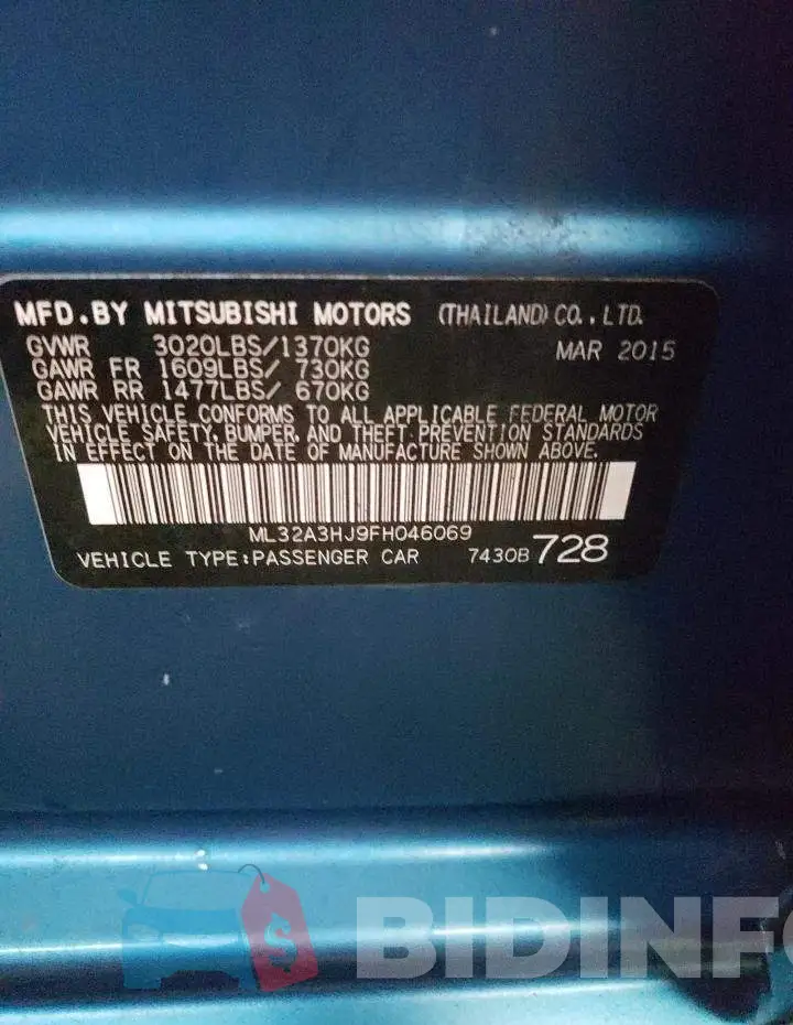 ML32A3HJ9FH046069 Photo# 13