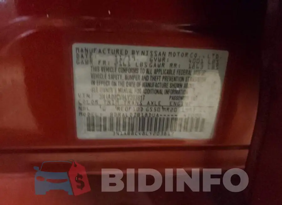 3N1AB8CV8LY203817 Photo# 12