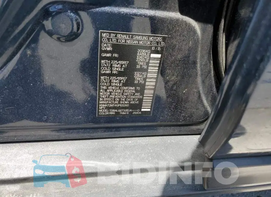 KNMAT2MT4GP611260 Photo# 13