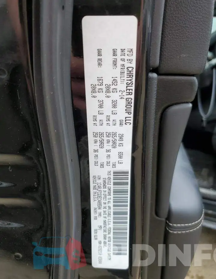 1C4RJFCG3EC409504 Photo# 13