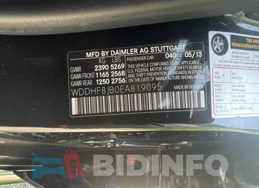 WDDHF8JB0EA819095 Photo# 10