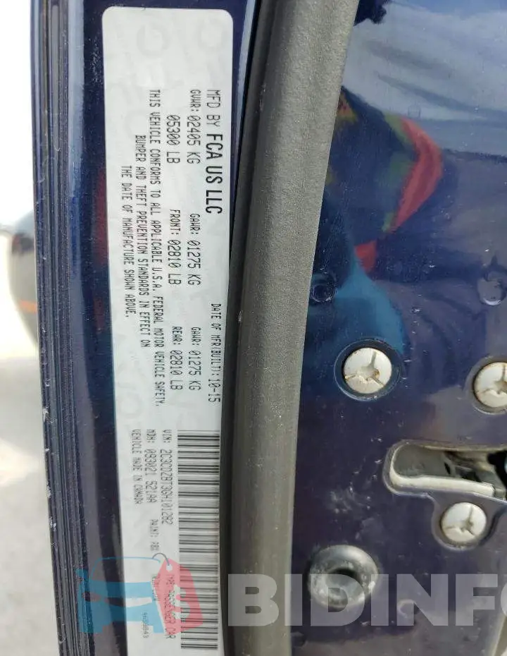 2C3CDZBT3GH101282 Photo# 13