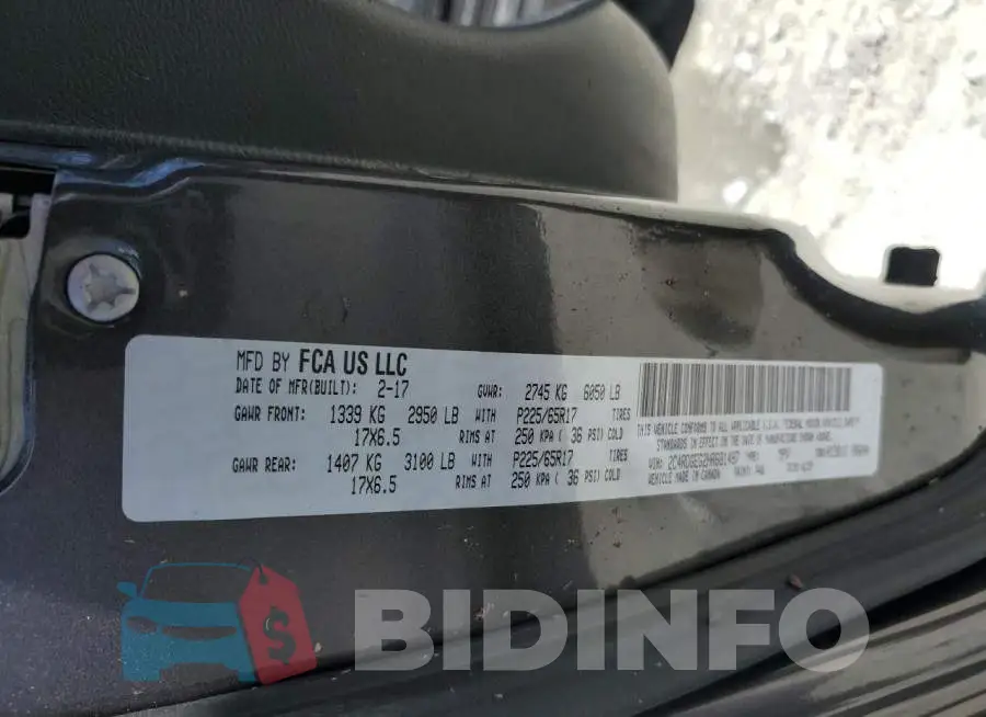 2C4RDGEG2HR681497 Photo# 14