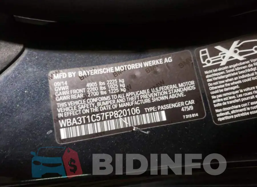 WBA3T1C57FP820106 Photo# 13