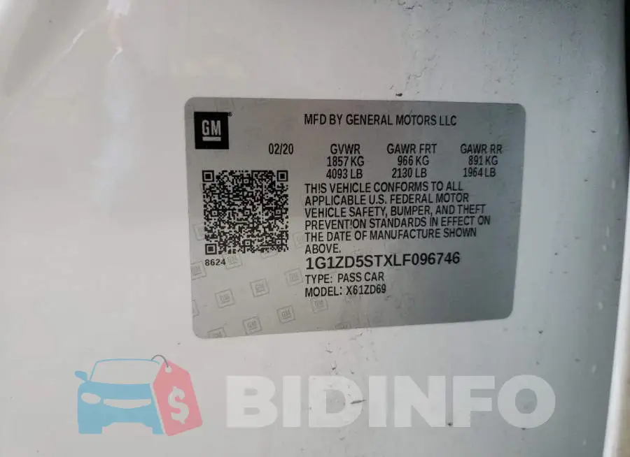 1G1ZD5STXLF096746 Photo# 12