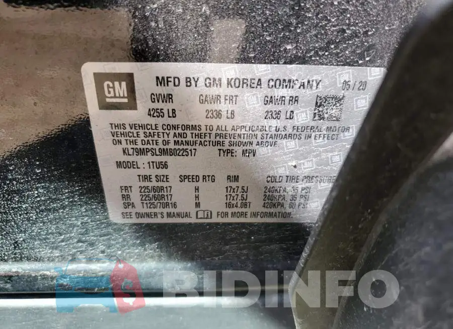KL79MPSL9MB022517 Photo# 12