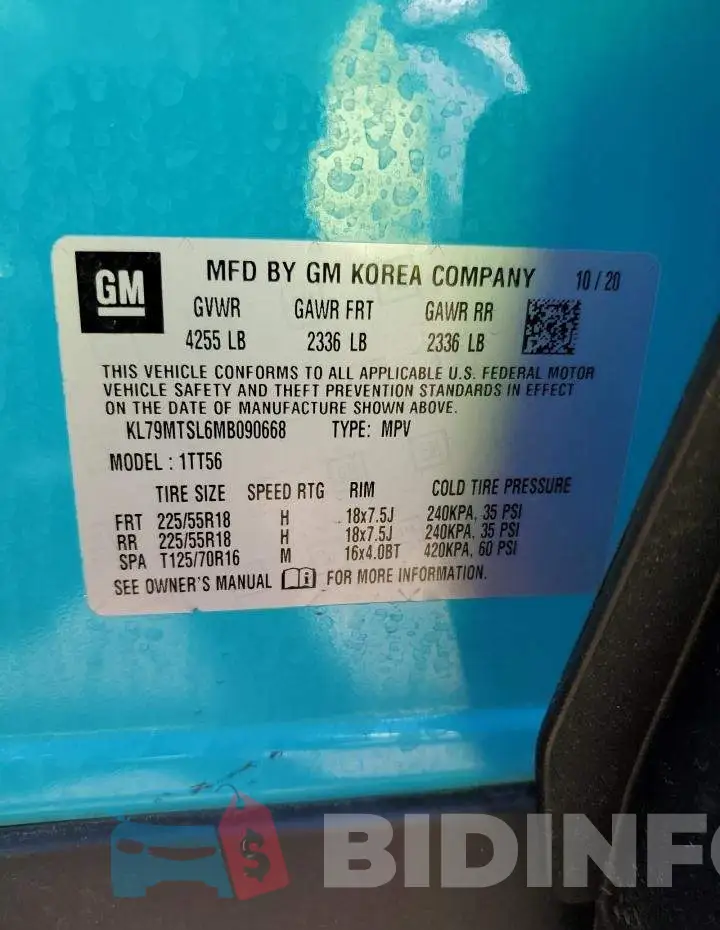 KL79MTSL6MB090668 Photo# 13