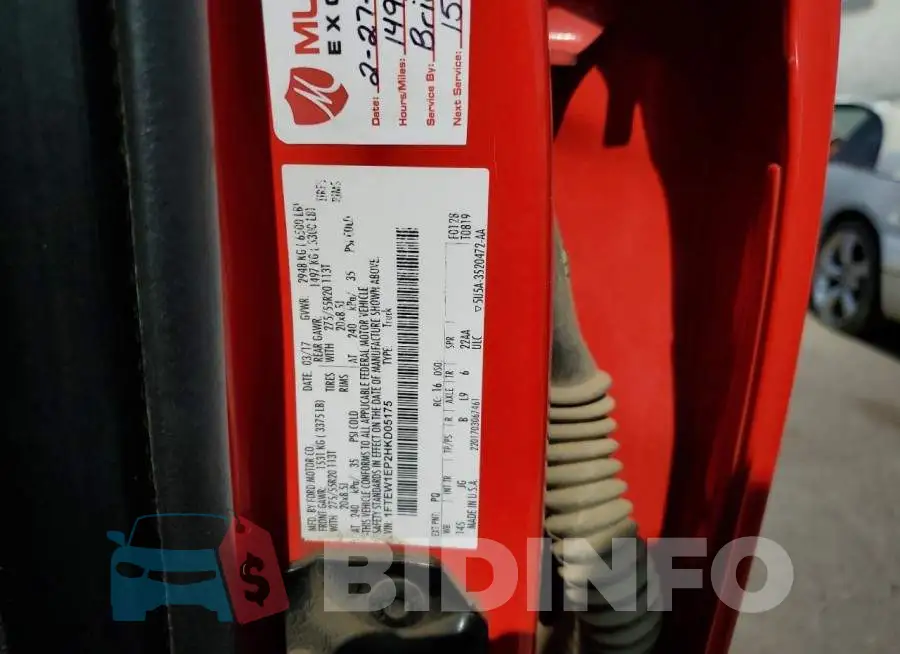 1FTEW1EP2HKD05175 Photo# 12