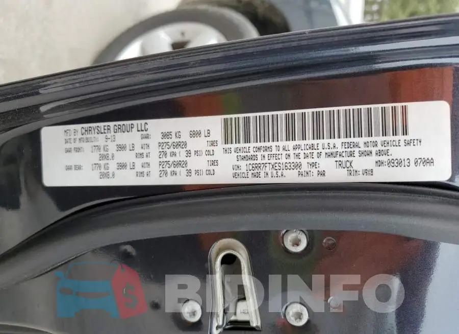 1C6RR7FTXES163300 Photo# 12