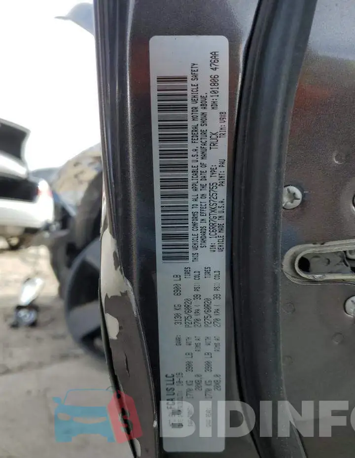1C6RR7GTXKS725755 Photo# 12