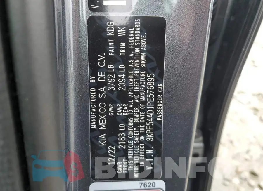 3KPF54AD1PE576895 Photo# 12