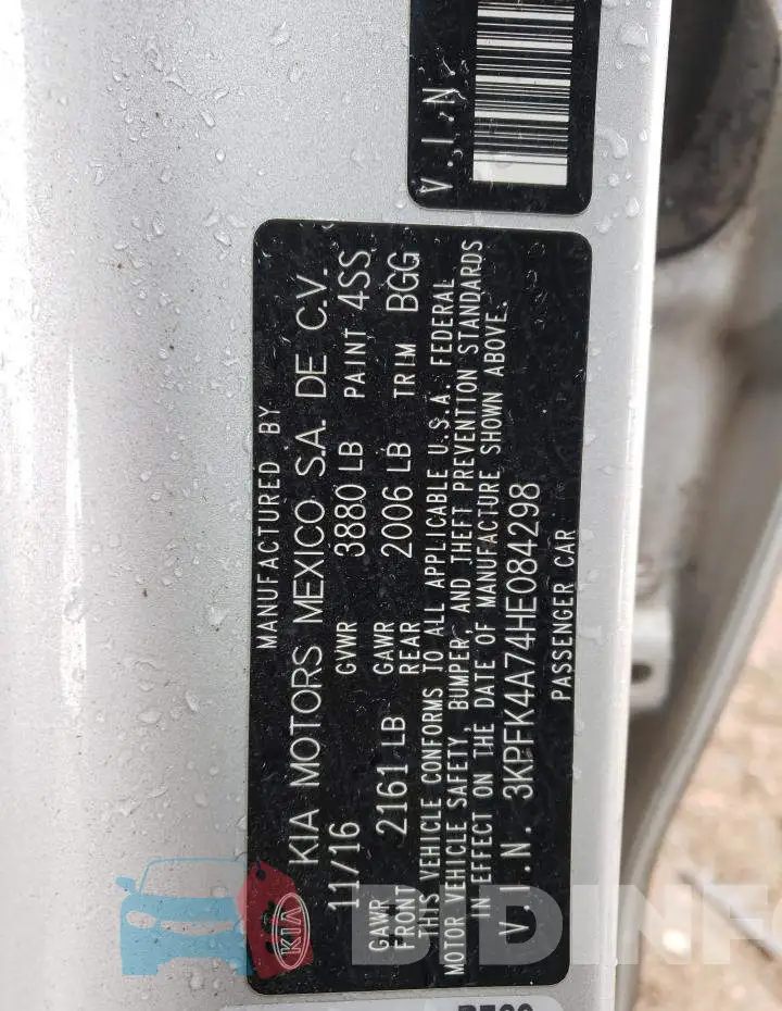 3KPFK4A74HE084298 Photo# 12