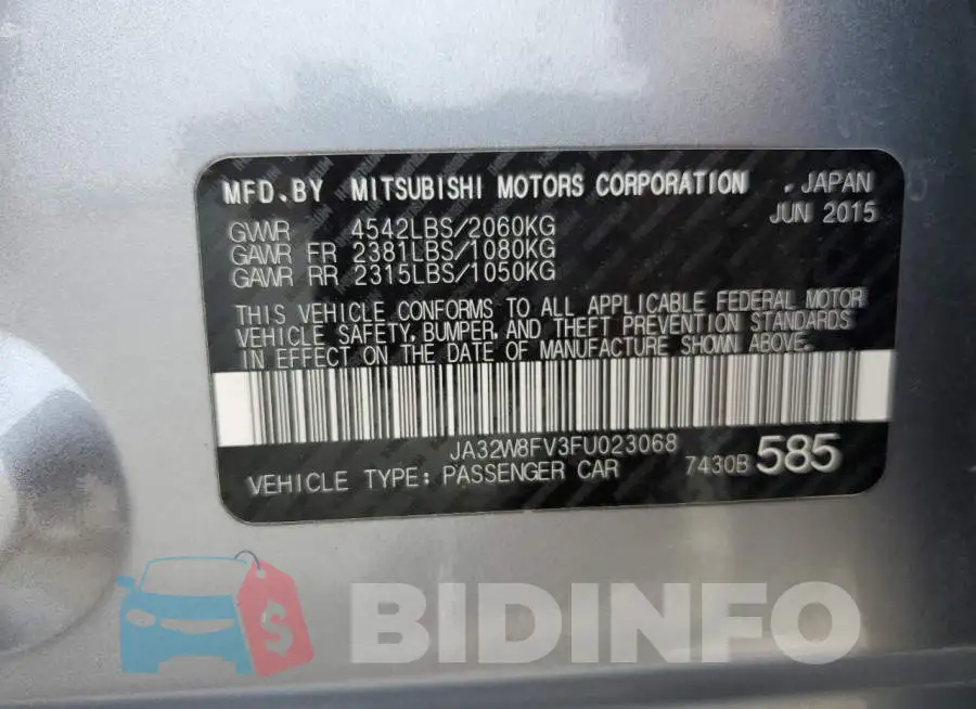 JA32W8FV3FU023068 Photo# 12