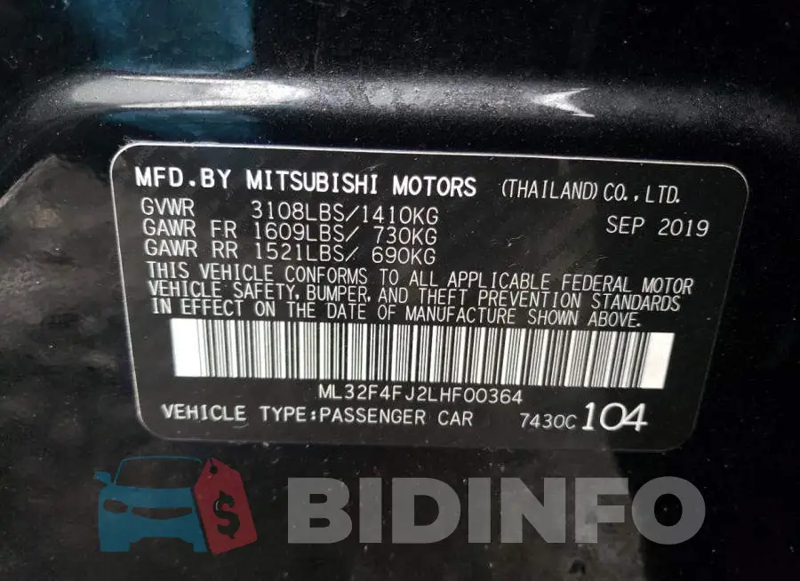 ML32F4FJ2LHF00364 Photo# 12