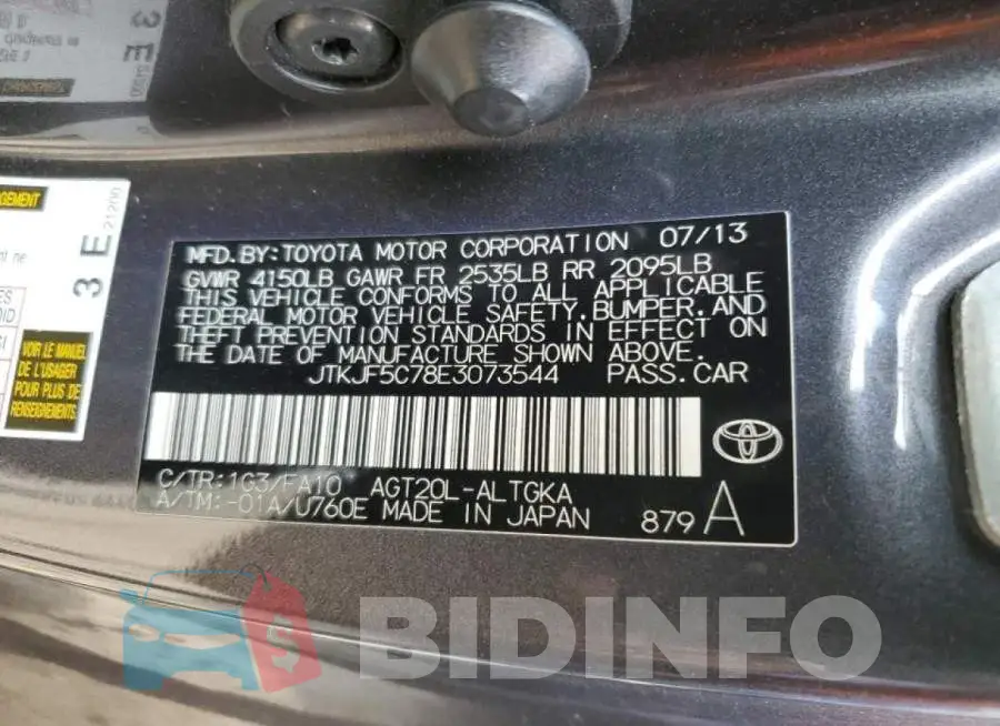JTKJF5C78E3073544 Photo# 13