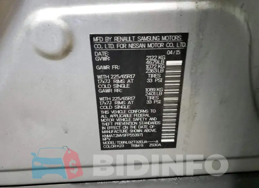 KNMAT2MV9FP553971 Photo# 12