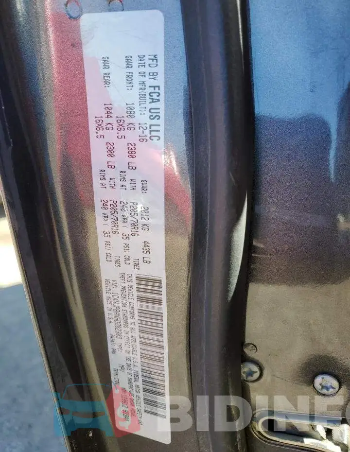 1C4NJPBAXHD202303 Photo# 13