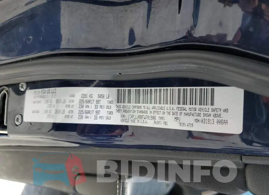 1C4PJLAB8FW701906 Photo# 13