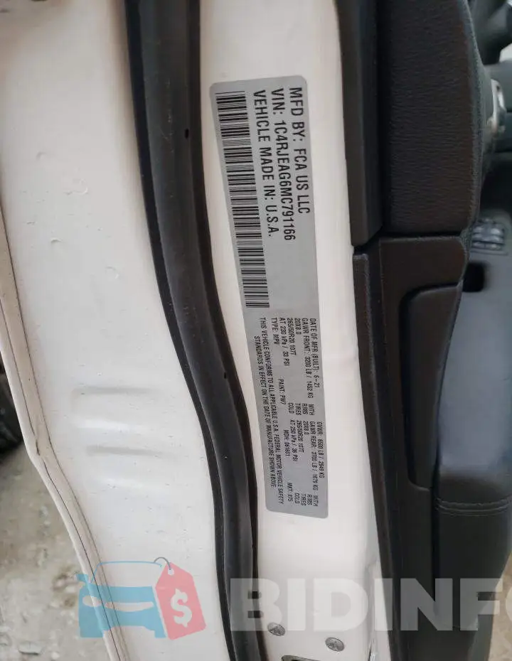 1C4RJEAG6MC791166 Photo# 13